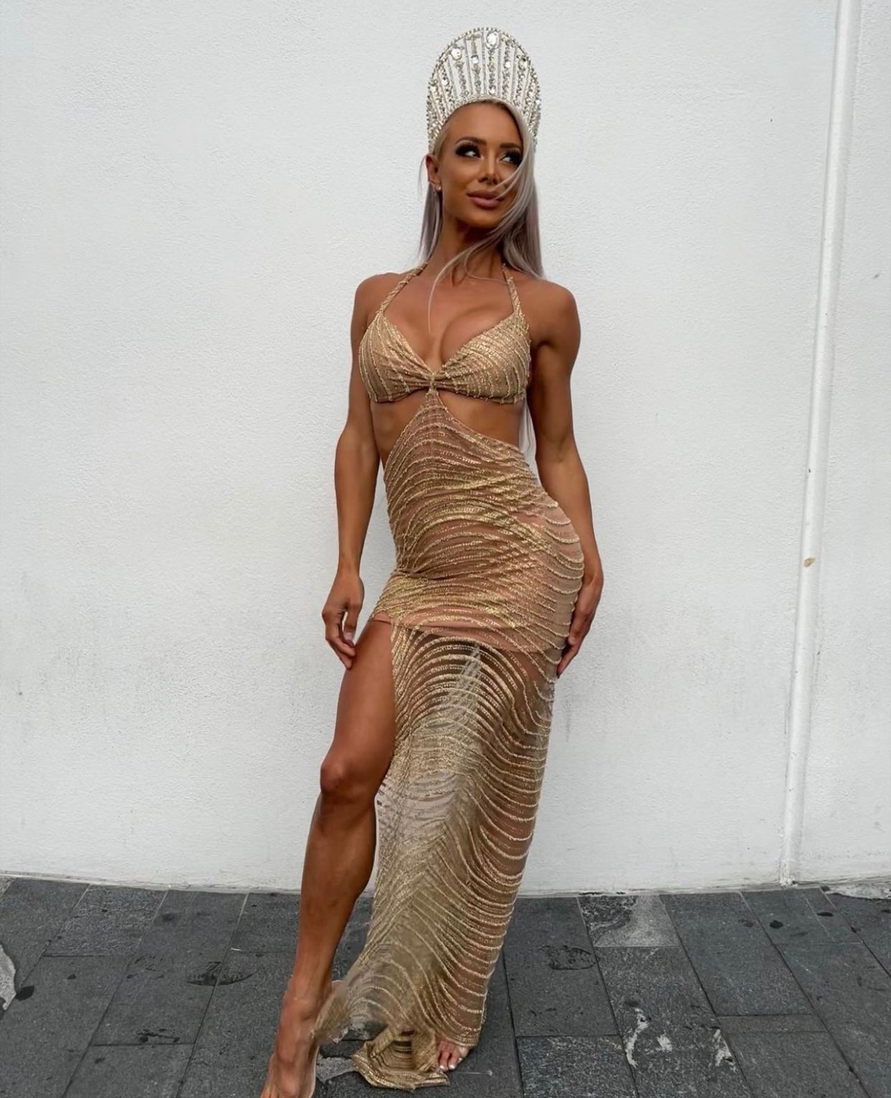 Chaino Gown - Hire - Amy Taylor Collection