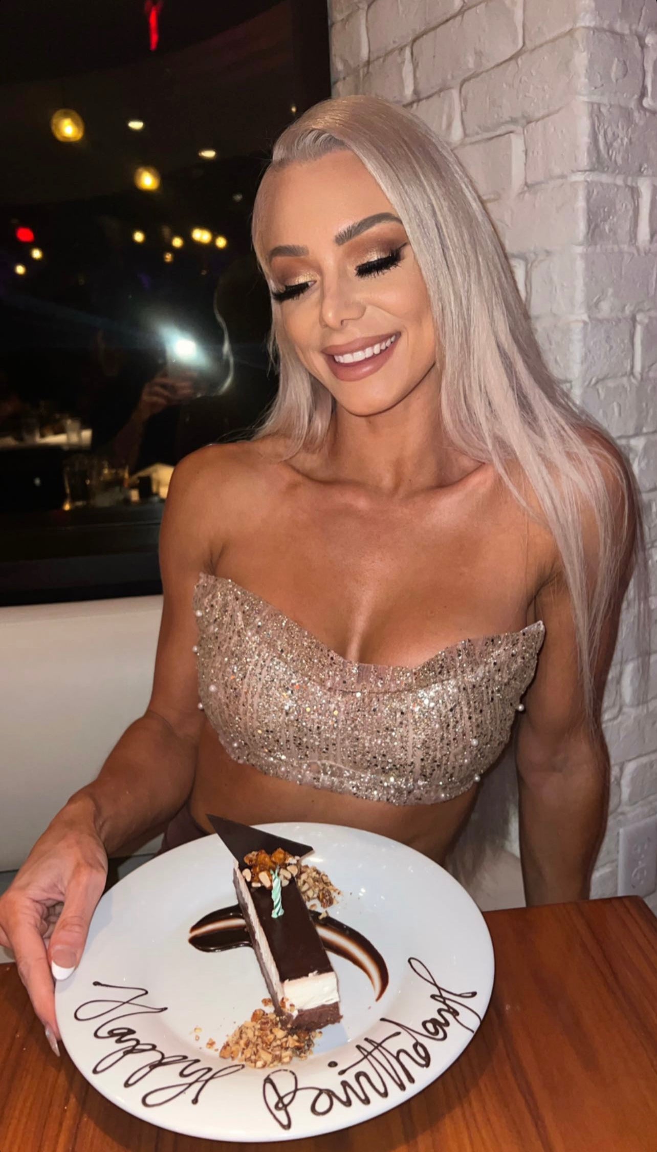 Champagne Pearls Bandeau - Hire - Amy Taylor Collection