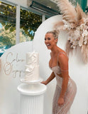 Charlotte Crystal Gown HIRE