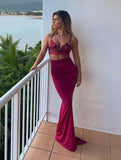 Mermaid in Merlot Set - Hire - Amy Taylor Collection