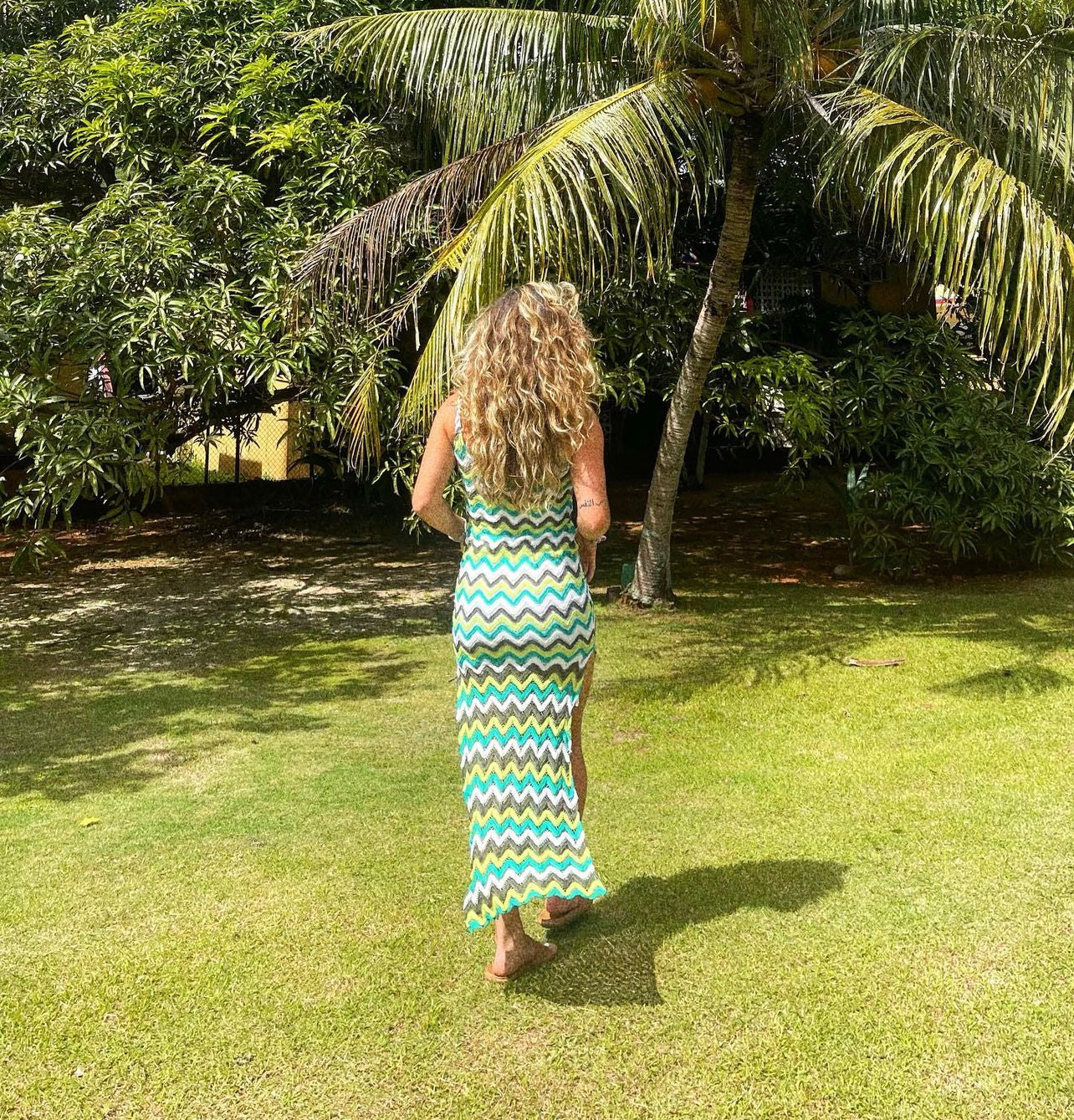 Positano Maxi - Green - Amy Taylor Collection