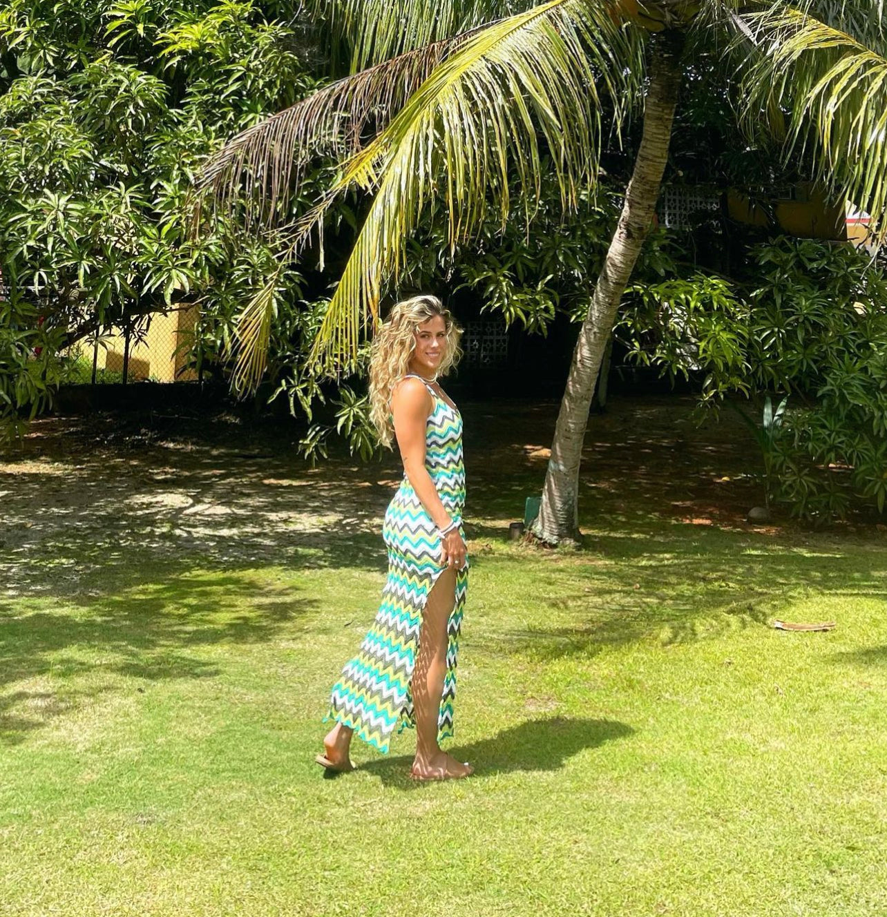 Positano Maxi - Green - Amy Taylor Collection