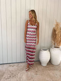 Positano Maxi Dress (Purple)