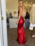 Pure Mermaid Glitter Gown - Enchanting Elegance for Any Occasion