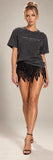 Phoenix Plume Mini Skirt