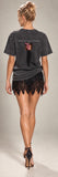Phoenix Plume Mini Skirt
