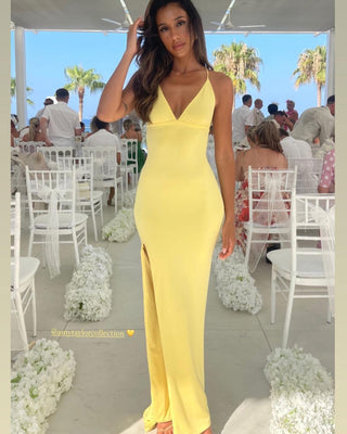 Korissa Gown - Lemon - Amy Taylor Collection