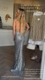 Pure Mermaid Glitter Gown - Enchanting Elegance for Any Occasion