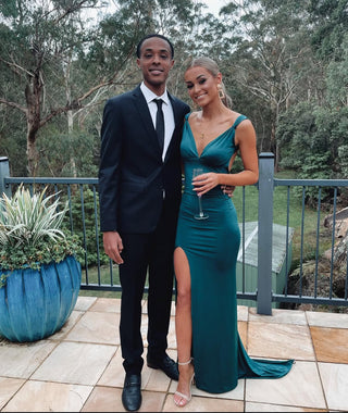 Arias Gown - Emerald Green - Amy Taylor Collection