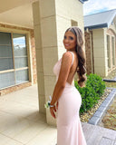 Arias Gown - Baby Pink - Amy Taylor Collection