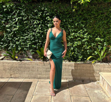Arias Gown - Emerald Green - Amy Taylor Collection