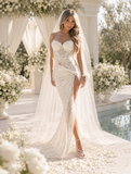Our custom hand Beaded Arielles gown is custom-made in Australia and handmade in Sydney. 