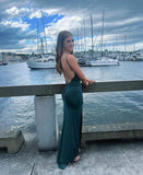 Aurora Gown - Emerald Green - Amy Taylor Collection