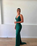 Aurora Gown - Emerald Green - Amy Taylor Collection