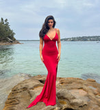 Aurora Gown (Red) - HIRE - Amy Taylor Collection
