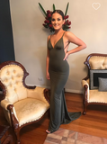 Aurora Gown - Khaki - Amy Taylor Collection