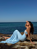 Beaded Lace Talieka Gown - Amy Taylor Collection