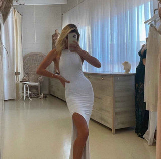 Sapphire Gown - White - Amy Taylor Collection