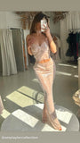 Champagne Shimmer Skirt - Amy Taylor Collection