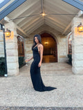 Couture Lacey Gown - Black (LIMITED EDITION) - Amy Taylor Collection