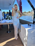 Crystal Water Gown - HIRE - Amy Taylor Collection