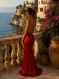 Pure Mermaid Glitter Gown