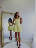 Darla Mini Dress - Yellow - Amy Taylor Collection