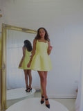 Darla Mini Dress - Yellow - Amy Taylor Collection