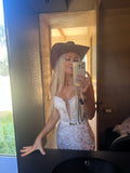 Darling Bride Mini Dress - HIRE - Amy Taylor Collection