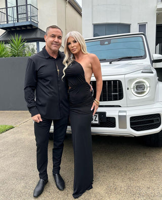 Diosa Gown (Black)  - HIRE - Amy Taylor Collection