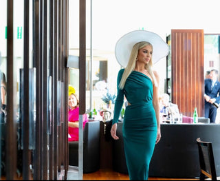 Diosa Gown (Emerald)  - HIRE - Amy Taylor Collection