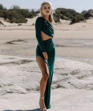 Diosa Gown (Emerald)  - HIRE - Amy Taylor Collection