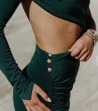 Diosa Gown (Emerald)  - HIRE - Amy Taylor Collection