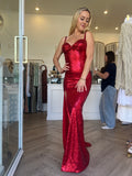 Pure Mermaid Glitter Gown - Enchanting Elegance for Any Occasion