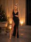 Black cut out Dress
