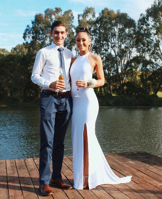 Sapphire Gown - White - Amy Taylor Collection