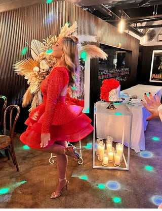 Victoria Rocket Dress - Hire - Amy Taylor Collection