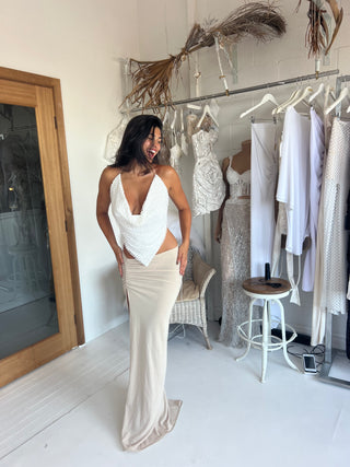 Alina Top - White - Amy Taylor Collection