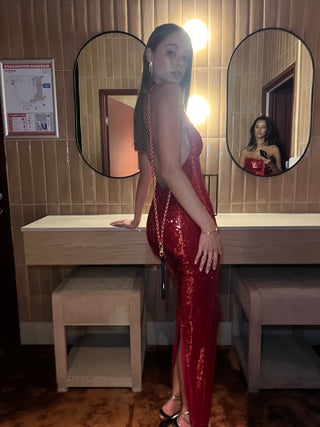 Ruby Rose Gown - Red (PRE-ORDER) - Amy Taylor Collection