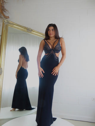 Siren Nights Gown - HIRE - Amy Taylor Collection
