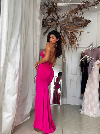 Korissa Gown - Hot Pink - Amy Taylor Collection