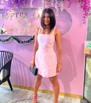 Strawberries & Cream Mini Dress - HIRE - Amy Taylor Collection