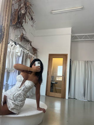 Blooming Mini Dress - HIRE - Amy Taylor Collection