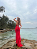 Lacey Gown - Red