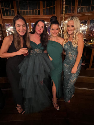 Ursula Gown (Emerald) - HIRE - Amy Taylor Collection