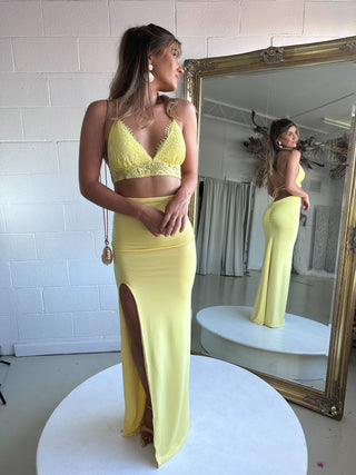 Bella Skirt - Lemon (Limited Edition) - Amy Taylor Collection
