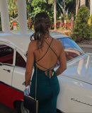 Korissa Gown - Forest Green - Amy Taylor Collection