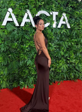 Korissa Gown (Chocolate)  - HIRE - Amy Taylor Collection