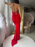 Lacey Gown - Red - Amy Taylor Collection