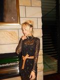Mila Gown (with black slip) - HIRE - Amy Taylor Collection